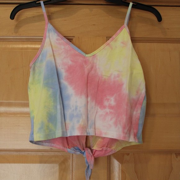Cropped Tie-Dye Top - Picture 3 of 4
